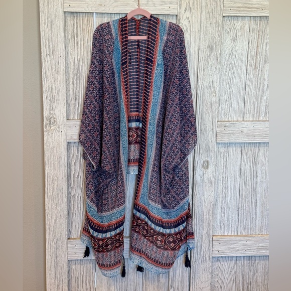 DR 2 Kimono multi pattern/color sz 1x GUC - Picture 1 of 6